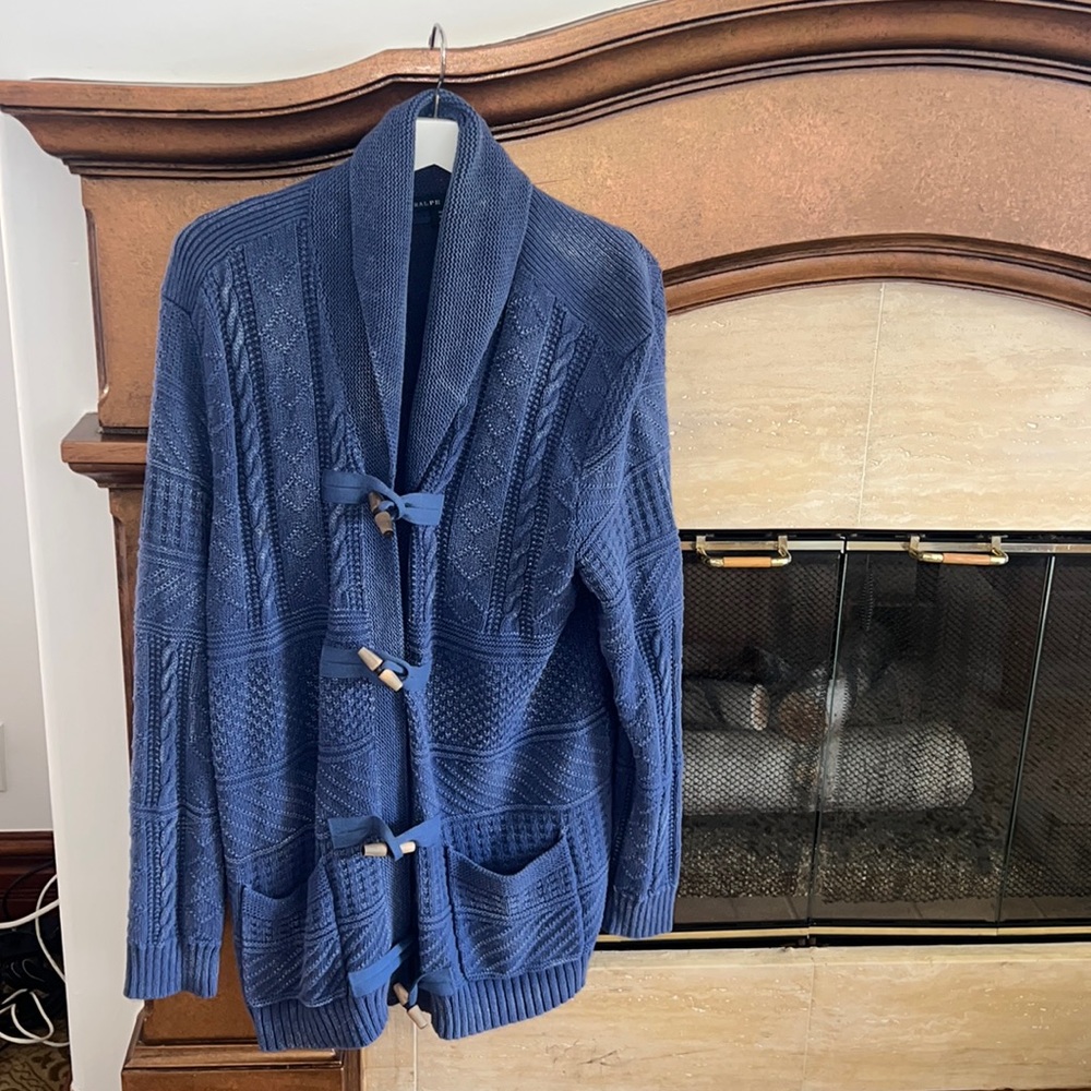 Blue Long cárdigan Ralph Lauren